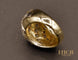 Bague 51.5 Bague Boule or jaune diamants 58 Facettes A9645