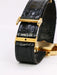 Montre BOUCHERON - Montre or jaune diamants bracelet cuir noir 58 Facettes 1000