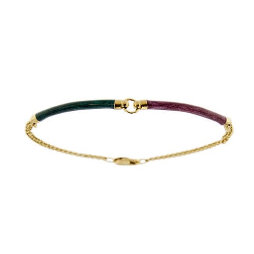 Bracelet segmenté émaillé