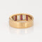 Bague Bague vintage en or jaune 18 carats avec diamants et rubis de 1 carat, taille 6,5, bijou en pierres précieuses 58 Facettes G13893