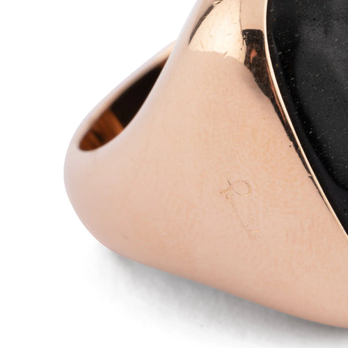 Bague 52 Pomellato Bague "Victoria" Or Rose & Jais 58 Facettes 1