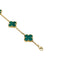 Bracelet Bracelet Van Cleef & Arpels, "Vintage Alhambra", or jaune, malachite. 58 Facettes 35165