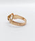 Bague 54.5 Bague chevalière victorienne or rose, décorations finement ciselées (circa 1890) 58 Facettes A04854