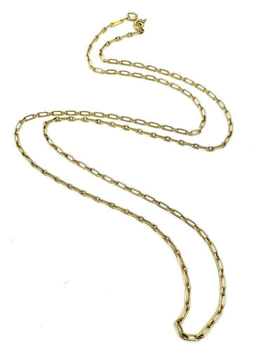 Collier CARTIER. Chaine or jaune 18K par Gay frères (64cm) 58 Facettes