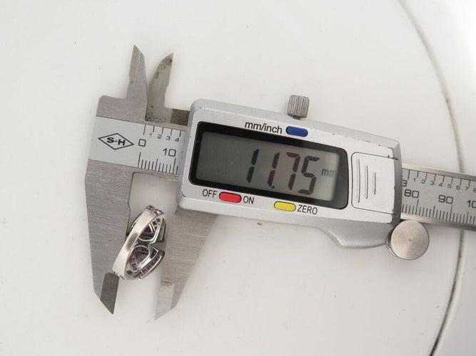 Bague 52 bague MAUBOUSSIN subtile dualite t52 amethyste diamants or blanc 18k 58 Facettes 267691