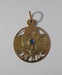 Pendentif Pendentif art nouveau or jaune et saphir mois AVRIL 58 Facettes