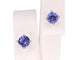 Boucles d'oreilles Boucles d'oreilles en or blanc avec tanzanite 58 Facettes 2198