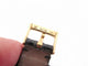 Montre vintage montre BULGARI bb33gl 33mm or jaune 18k bracelet croco  quartz 58 Facettes 270124