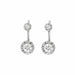 Boucles d'oreilles Boucles d’oreilles Dormeuses Art Déco or et diamants 0.90 ct 58 Facettes 240 305