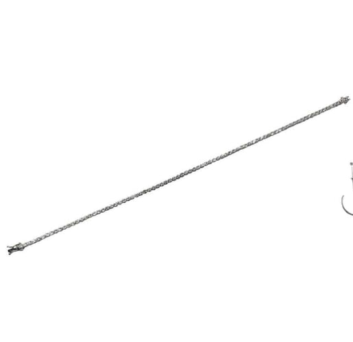 Bracelet Bracelet tennis en or blanc, diamant 2,46 ct, serti griffes tournées 58 Facettes Q399B