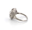 Bague 56 Bague - Bague en platine sertie de diamants Old Mine 58 Facettes
