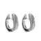 Boucles d'oreilles Boucles d'oreilles diamants blancs et bruns 58 Facettes 13036