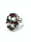 Bague 63 Bague Argent, Nacre Et Grenats 58 Facettes