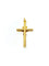 Pendentif Pendentif crucifix INRI en or jaune 58 Facettes
