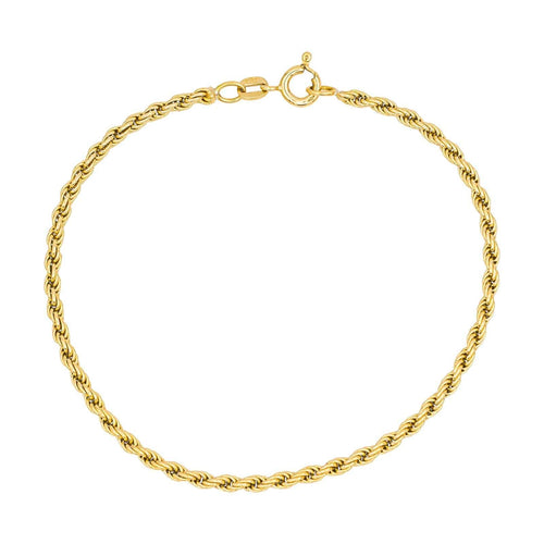 Bracelet Bracelet Maille torsadée Or jaune 58 Facettes 4878422CN