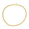 Bracelet Bracelet Maille torsadée Or jaune 58 Facettes 4878422CN