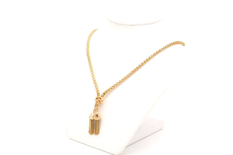 Collier Collier Années 50 en or jaune 18 carats 58 Facettes 22178