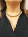 Collier Collier or jaune 18K 58 Facettes COL.PALMCAR-1054