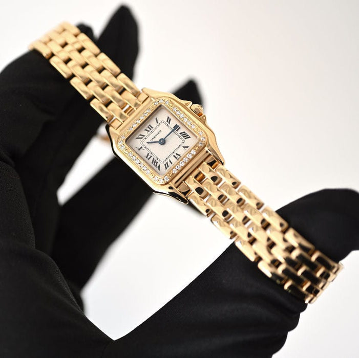 Montre CARTIER - Montre Panthere diamants 58 Facettes