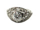 Bague Bague Art-Déco platine et diamants 58 Facettes