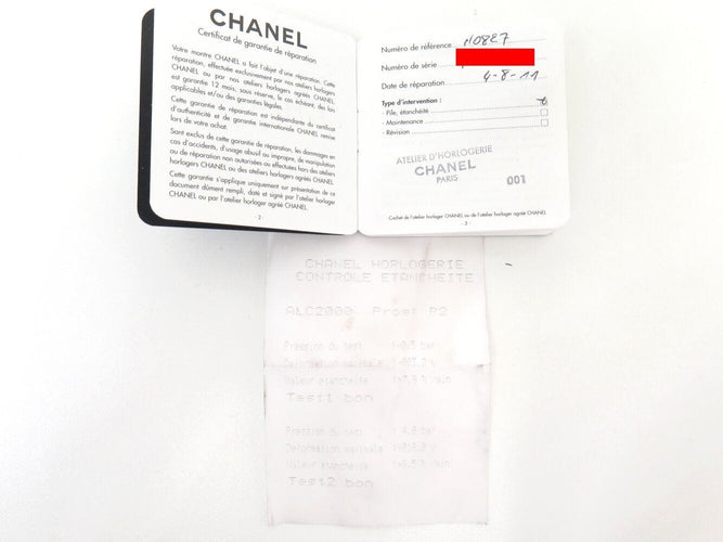 Montre vintage montre CHANEL mademoiselle h0827 23mm en acier quartz  lady 58 Facettes 271265