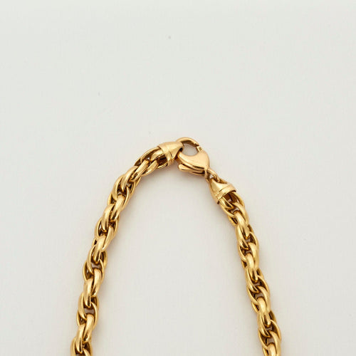 Collier Parure collier bracelet or jaune 58 Facettes LP504-505/1