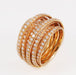 Bague 51 DEGRISOGONO - Bague collection "Allegra" Or Rose & Diamants 58 Facettes 248578