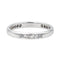 Bague 55 Bague Alliance Or blanc Diamant 58 Facettes 3804915CN