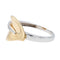 Bague 61 Bague Feuille Or blanc, Or jaune Diamant 58 Facettes 3221913CN