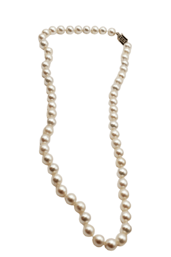 Collier Collier perles et diamants 58 Facettes 250158