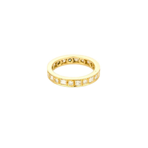 Bague Diamants Brillant et Princesse