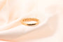 Bague Bague demi-alliance or jaune 7 diamants baguette 0,60 ct 58 Facettes 240240