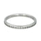 Bague 50 Fred Bague Demi alliance Fred for Love Platine Diamant 58 Facettes 4607371RV