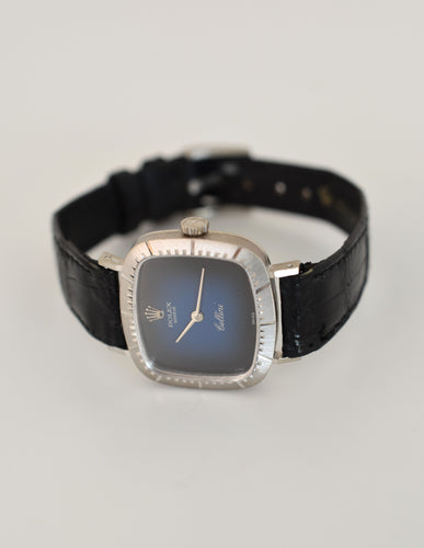 Montre ROLEX - Montre femme Cellini, réf. 4082/9, or blanc 18 carats, Circa 1970 58 Facettes RO-100
