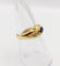 Bague 53 Bague jonc vintage or jaune, saphir et diamants 58 Facettes A06062