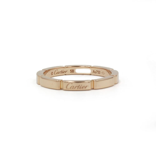 Bague 58 Alliance Maillon Panthère Or rose - CARTIER 58 Facettes 250425R