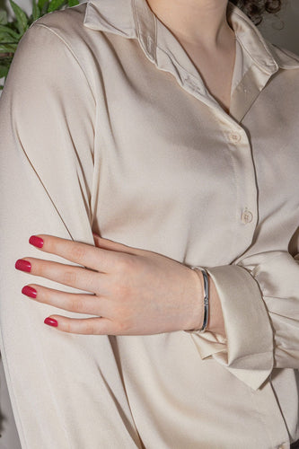 Bracelet Bracelet Or blanc Diamant 58 Facettes 4125740RV