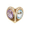 Bague 52 Bague Hibou Vintage Améthyste Topaze Bleue Diamant Or jaune 58 Facettes G13155