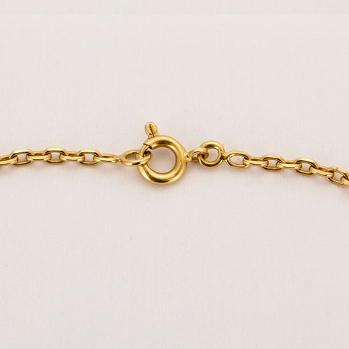 Collier Chaine maille forcat or jaune 58 Facettes ARL0663