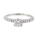 Bague 47.5 Bague Solitaire Or blanc Diamant 58 Facettes 3079919CN