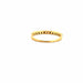 Ring 58 Half-Turn Alliance Yellow Gold Diamonds & Topaz 58 Facettes 43-GS35409-1