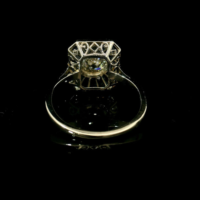 Bague Diamond and sapphire calibrated ring 58 Facettes