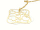 Collier Chaîne + pendentif Or jaune Nacre