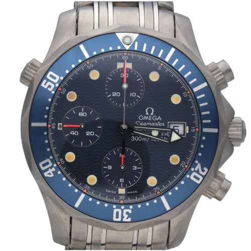 Montre Montre Omega Seamaster Diver 300M Chronographe Titane 58 Facettes MT41632