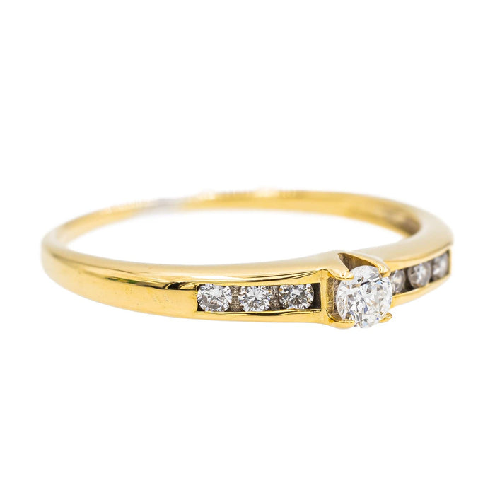 Bague 51 Bague Solitaire Or jaune Diamant 58 Facettes 3014608CN