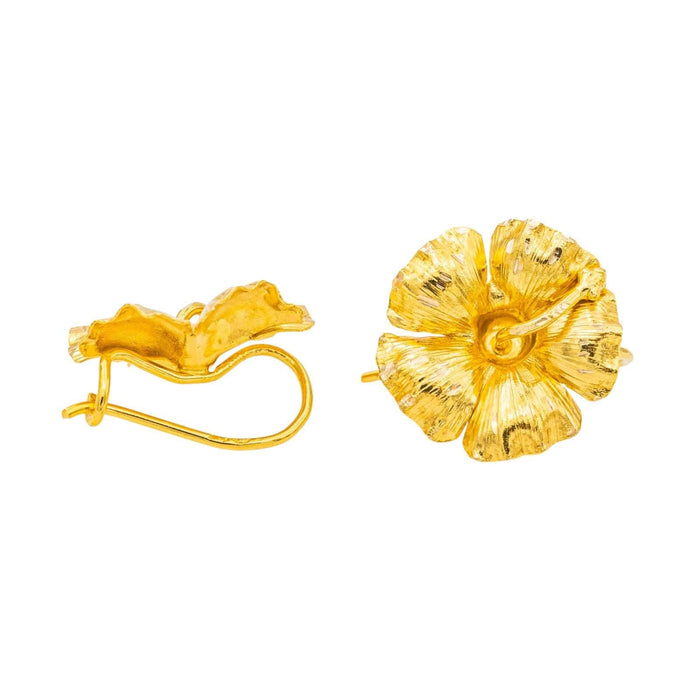 Boucles d'oreilles Boucles d'oreilles Dormeuses Or jaune 58 Facettes 3479855CN