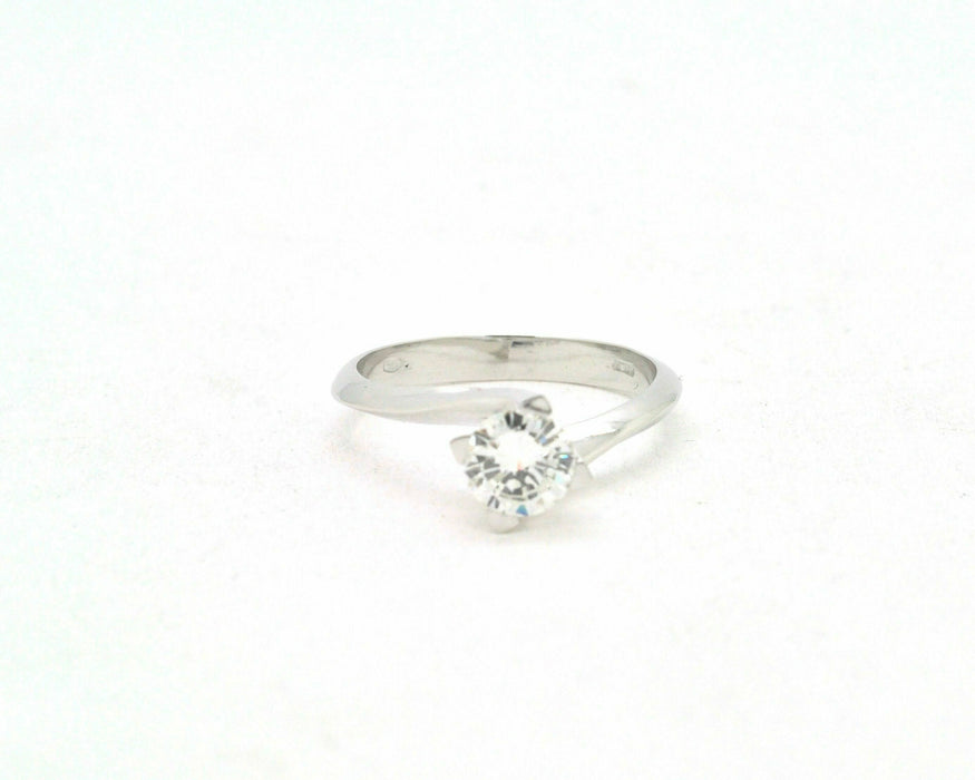 Bague Anello solitario Ct 0,80 58 Facettes