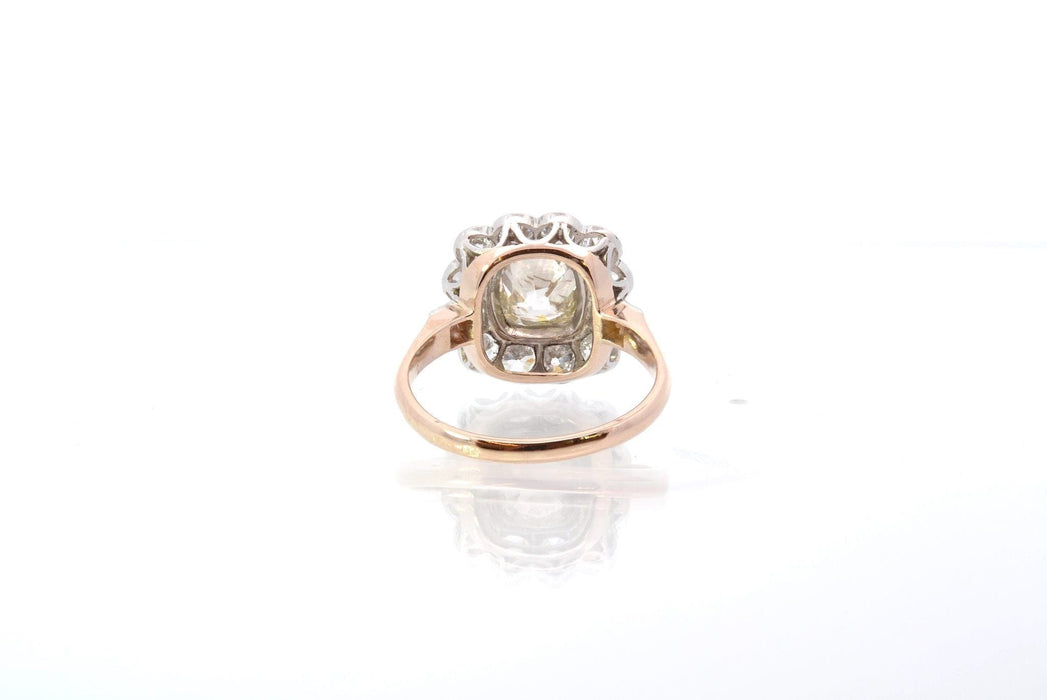 Bague 52 Bague vintage marguerite diamants 58 Facettes 25555-25815