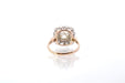 Bague 52 Bague vintage marguerite diamants 58 Facettes 25555-25815