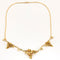 Collier Collier draperie or jaune et perles 58 Facettes NAR0151